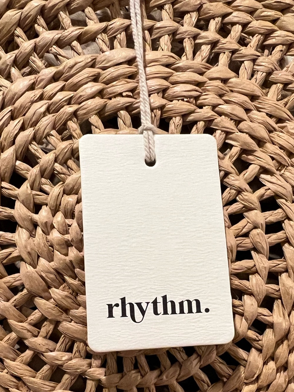 Rhythm Straw Tiki Beach Bag - Picture 6 of 9